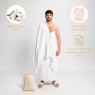 SAKĪNA Premium Ihram Set | The Miqaat Collection